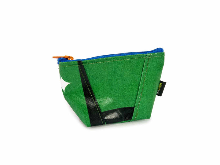 necessaire mini publicity banner green & black