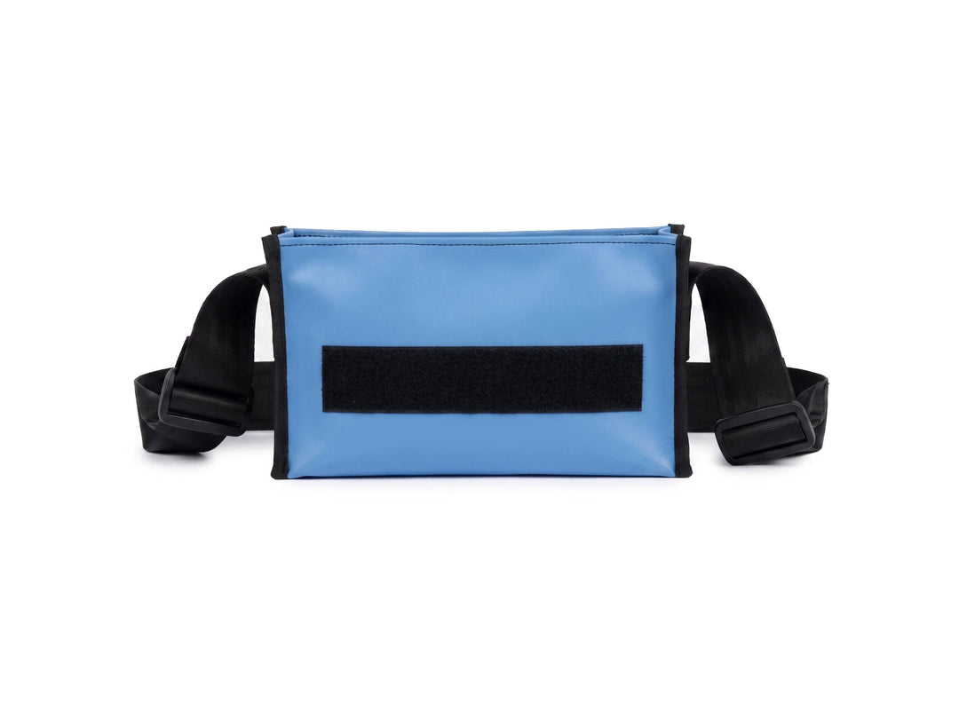 messenger bag / bike handlebar base XS blue