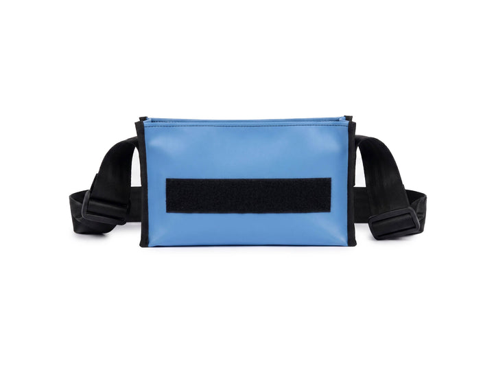 messenger bag / bike handlebar base XS blue