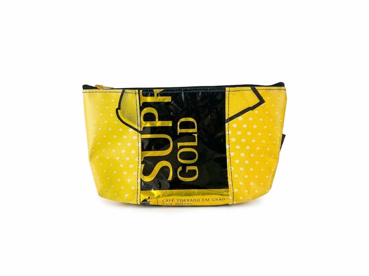necessaire coffee package & pub banner yellow & black