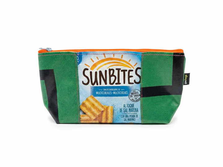 necessaire snack package & pub banner blue & green