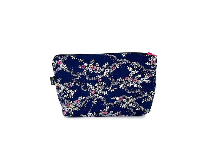 necessaire kimono white & blue