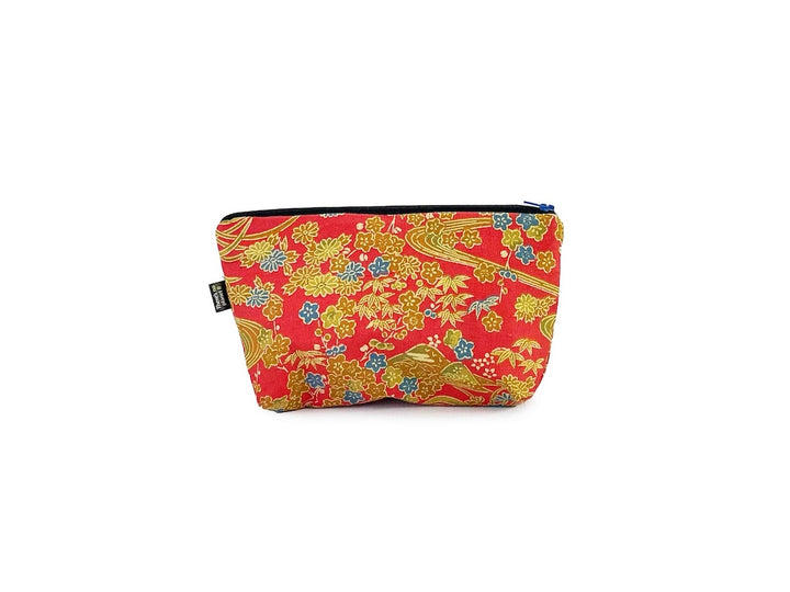 necessaire kimono red & yellow