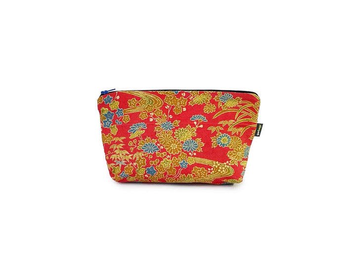 necessaire kimono red & yellow