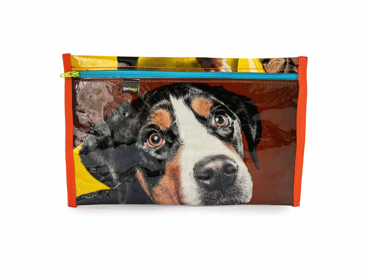 pencil case pet food package dog brown