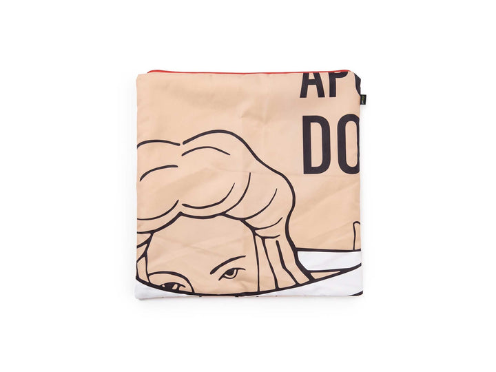 pillow cover publicity fabrics black & beige