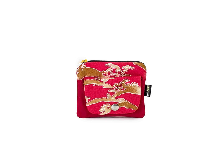 pop purse kimono red