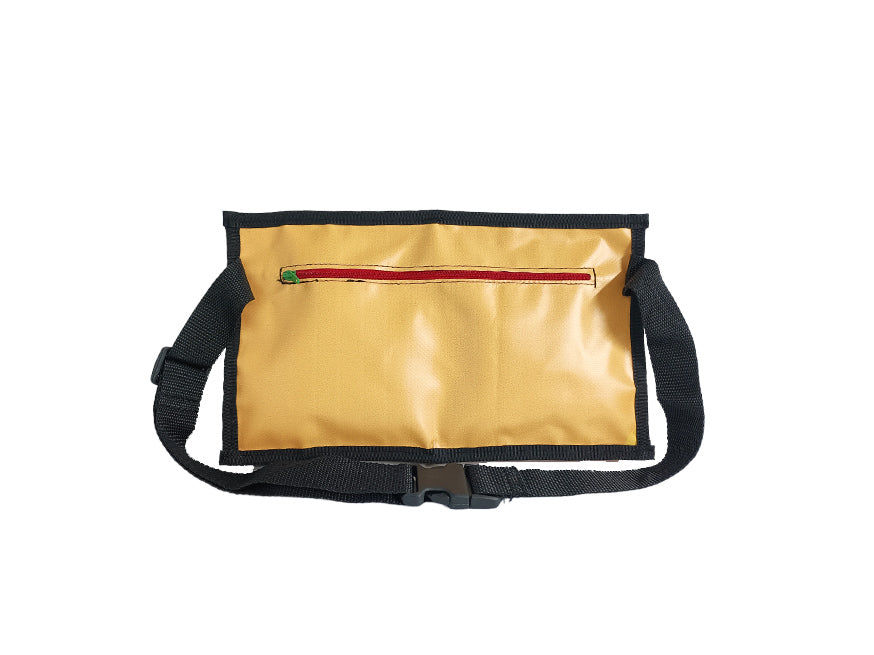 waist bag xl publicity banner yellow, white and green