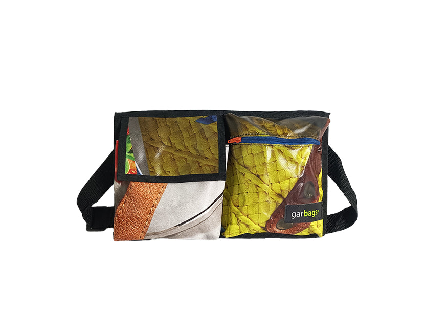 waist bag xl publicity banner yellow, orange and blue