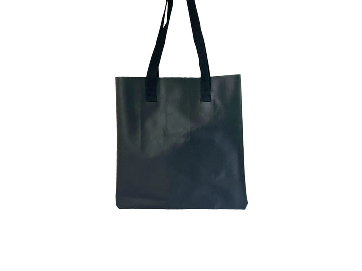 shopping bag lisbon motifs yellow & black