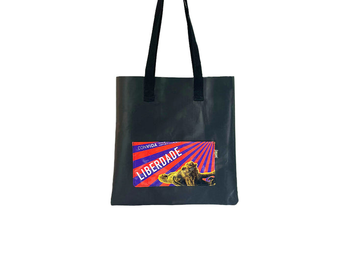 shopping bag lisbon liberdade red & black