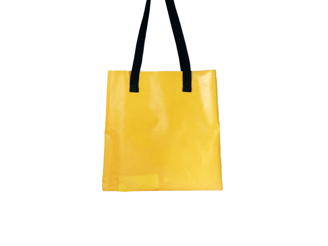 shopping bag lisbon liberdade yellow & black