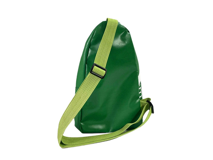 shoulder bag publicity banner green