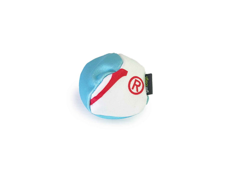 eco stress ball publicity fabrics white