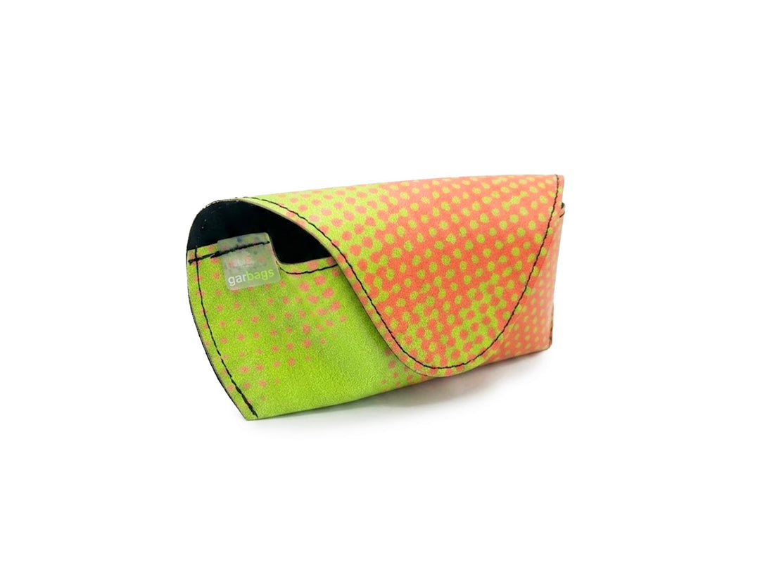sunglasses case publicity banners green & orange