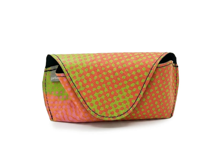 sunglasses case publicity banners green & orange