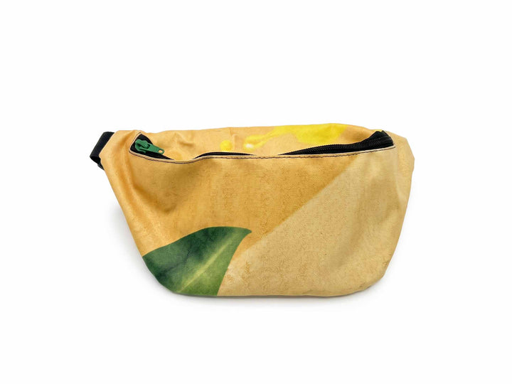 waist bag essentials coffee package yellow pattern