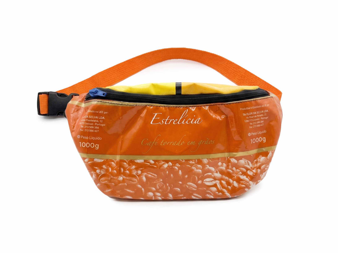 waist bag essentials coffee package orange & yellow