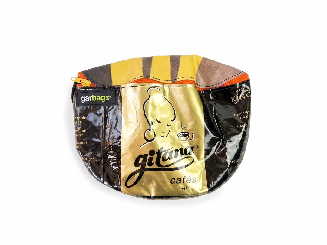 waist bag essentials coffee package gold & black