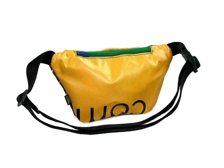 waist bag essentials publicity banner yellow