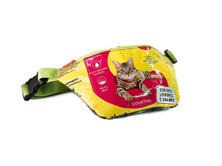 waist bag essentials pet food packages pink & yellow