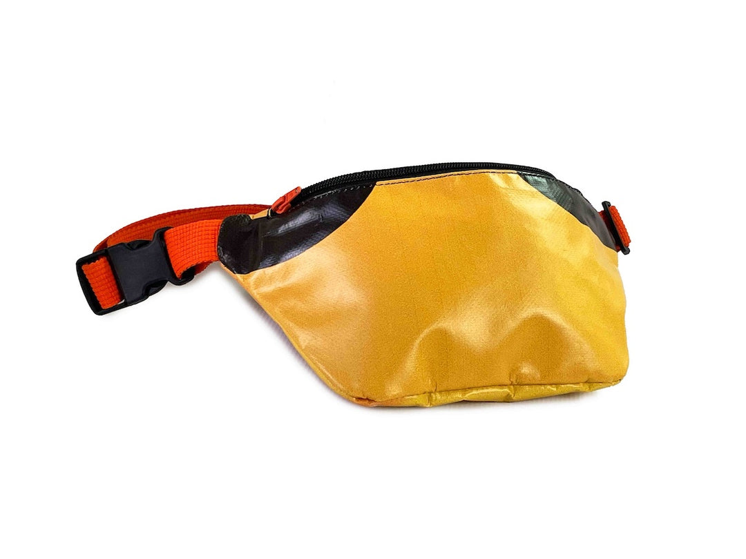 waist bag essentials publicity banner yellow