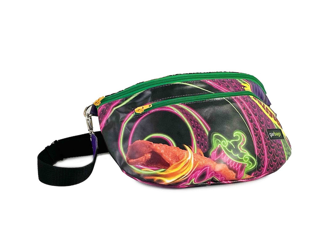waist bag xl publicity banner purple, orange & pink