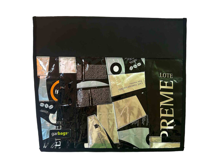 extraflap XL coffee packages black patchwork