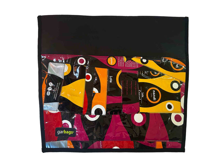 extraflap XL coffee packages purple & yellow patchwork