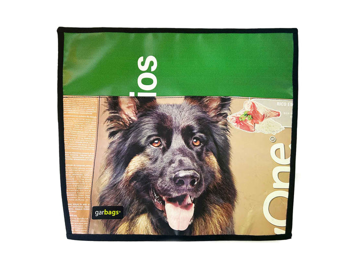 extraflap XL dog food packages brown & green