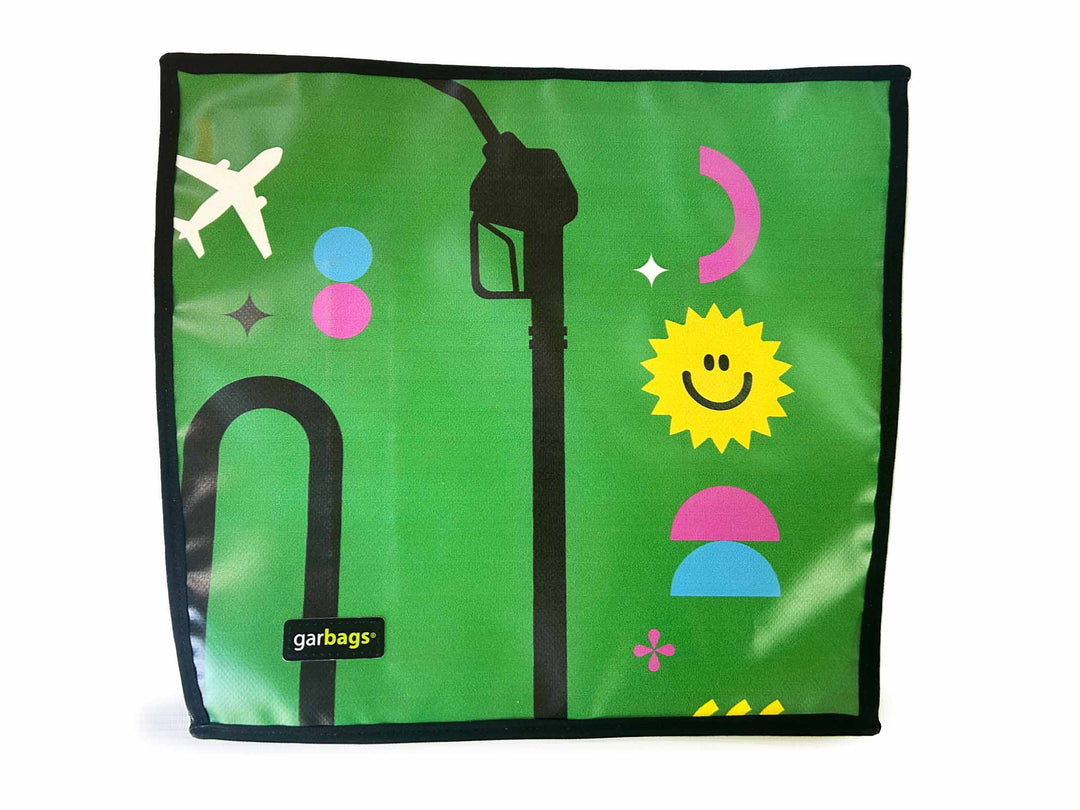 extraflap XL publicity banners green & black