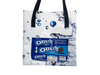 shopping bag chocolate package choco blue