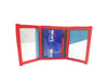document holder coffee package blue & red