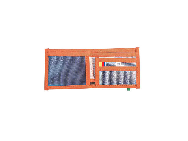 document holder dog food package orange & blue