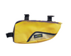 bike frame bag publicity banner bright yellow