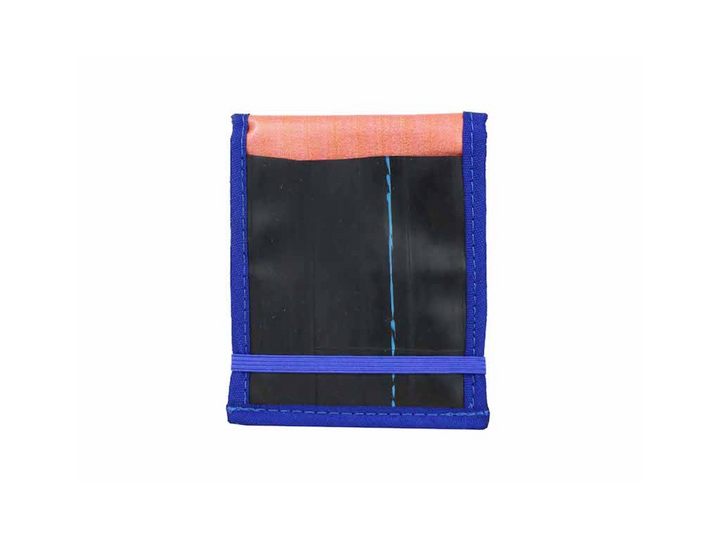 notebook A7 inner tube blue & orange