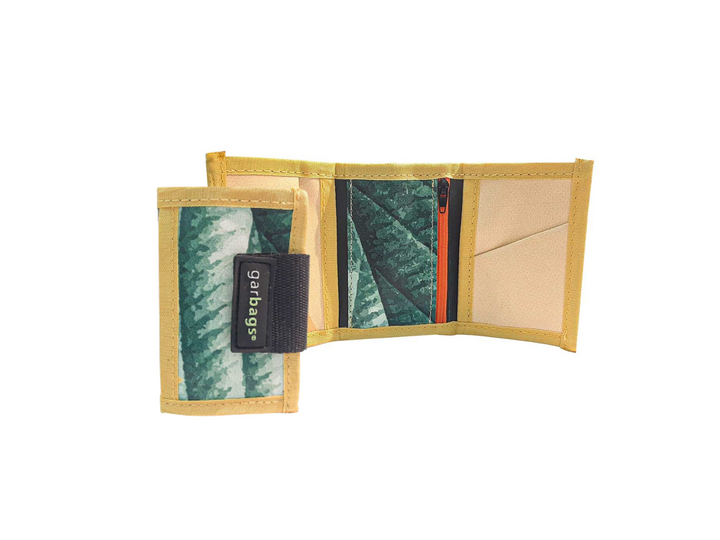 document holder publicity banner tropical yellow
