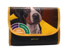 handlebar bag dog food package black & yellow