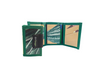 document holder publicity banner dark green leaves