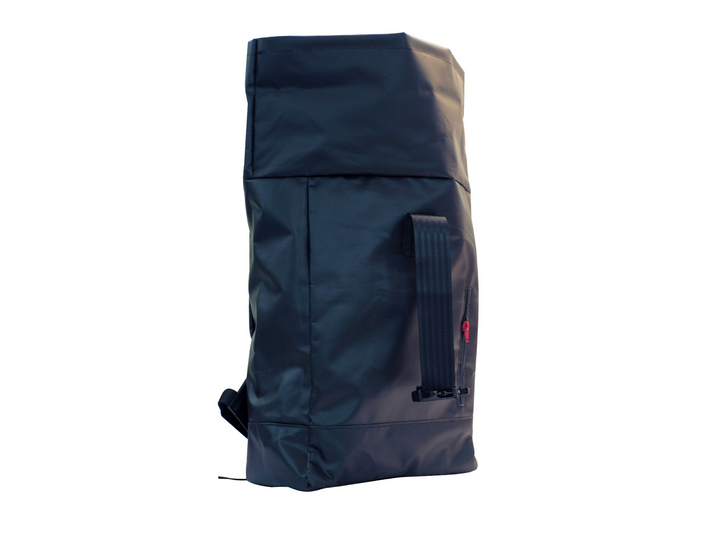 backpack urban publicity banner black