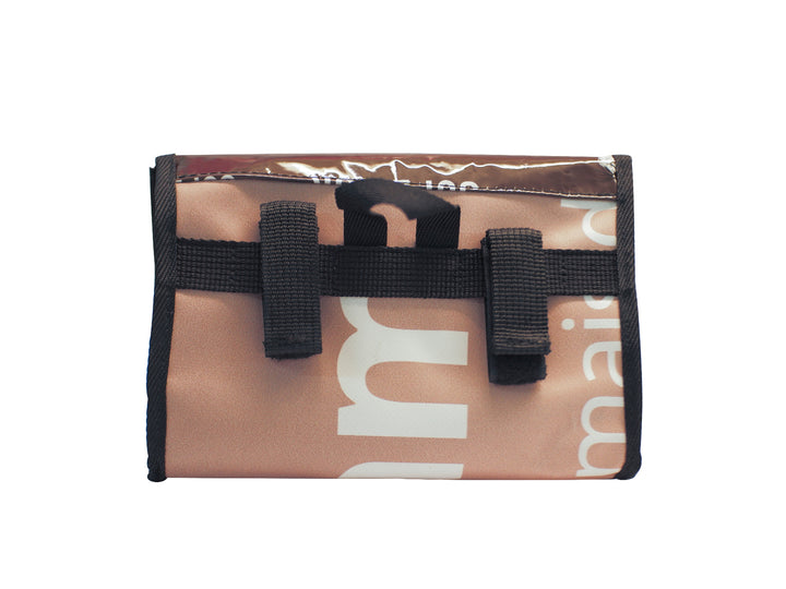 handlebar bag coffee package brown & yellow