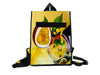 backpack base publicity banner yellow passion fruit