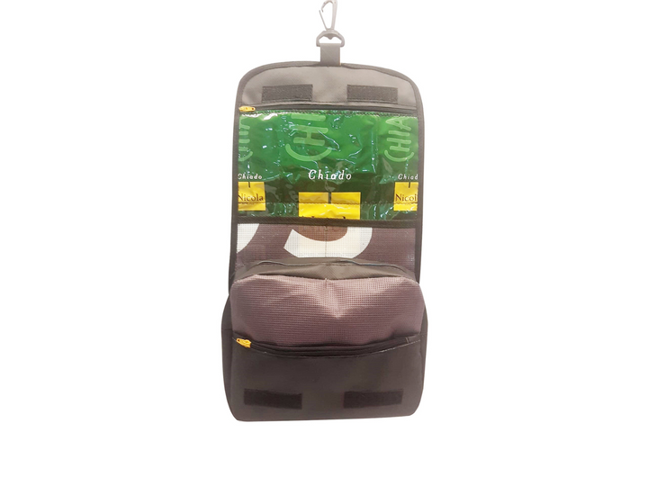 toiletry bag coffee package deep green