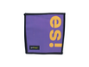 extraflap XS publicity banner purple & yellow letters