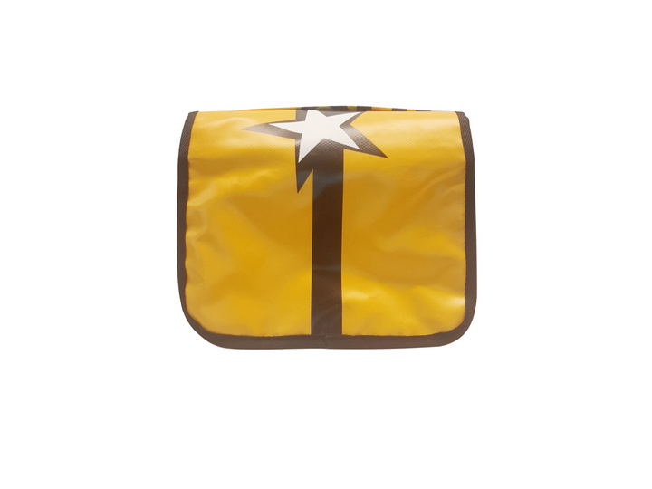 toiletry bag coffee package black & gold