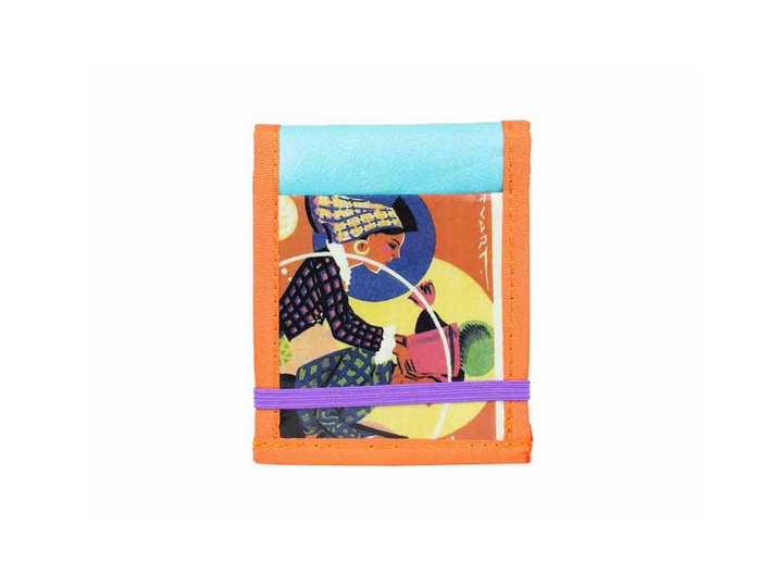 notebook A7 *lisbon exclusive* festas lisboa orange & blue
