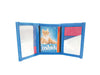 document holder cat food package blue & pink