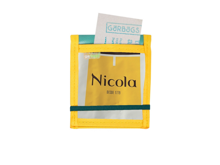 notebook A7 coffee package yellow