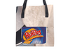 shopping bag chips package blue & red