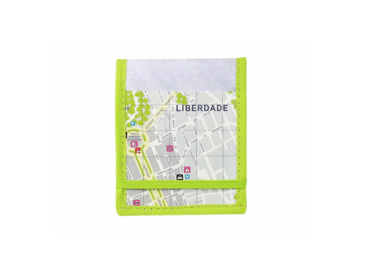 notebook A7 *lisbon exclusive* publicity banner lisbon map green
